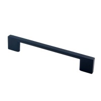 Black Furniture Hardware Kitchen Cabinet Handle Aluminum Alloy Brushed nickel Drawer Handle