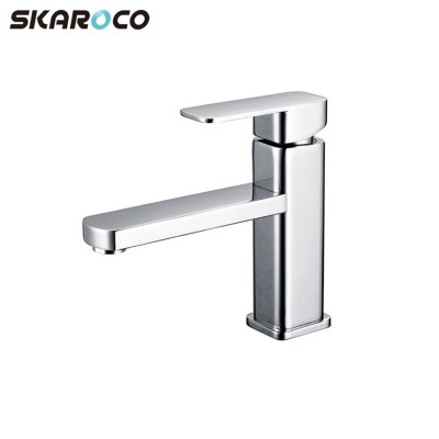 Good Quality Wash Faucet Basin Tap Zinc Alloy Handle Chrome Plated Bathroom Faucet