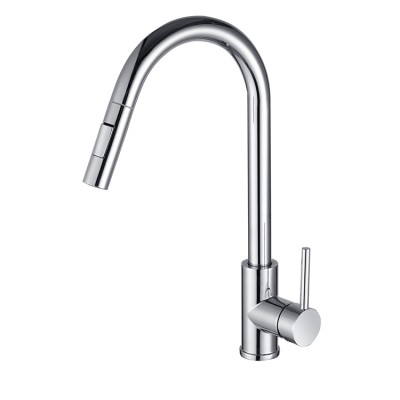 Single Hole sink faucet kitchen mixer faucet chrome kitchen faucet