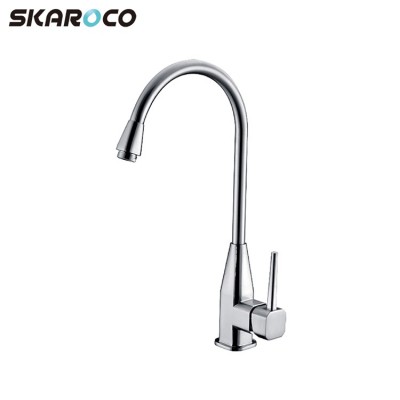 Cheap Price Single Hole Long Neck Kitchen Taps Standard Kitchen Sink Faucet Deck Mounted Kitchen Faucet