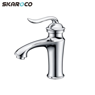 Good Quality Wash Tap Basin Mixer Zinc Alloy Handle Chrome Bathroom Basin Faucet